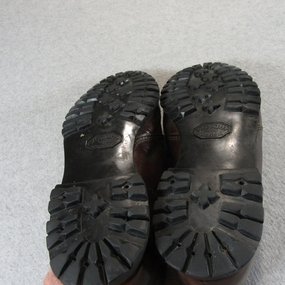 Irish Setter Chukka Boots 9.5 EE Brown Leather‎ Lace Up Vibram Sole 887 Vintage